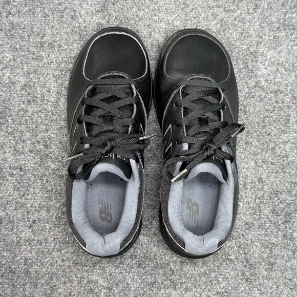 New Balance 813 Walking Shoes Womens Size 9.5 4E Black Leather Low Lace Athletic - Picture 10 of 14